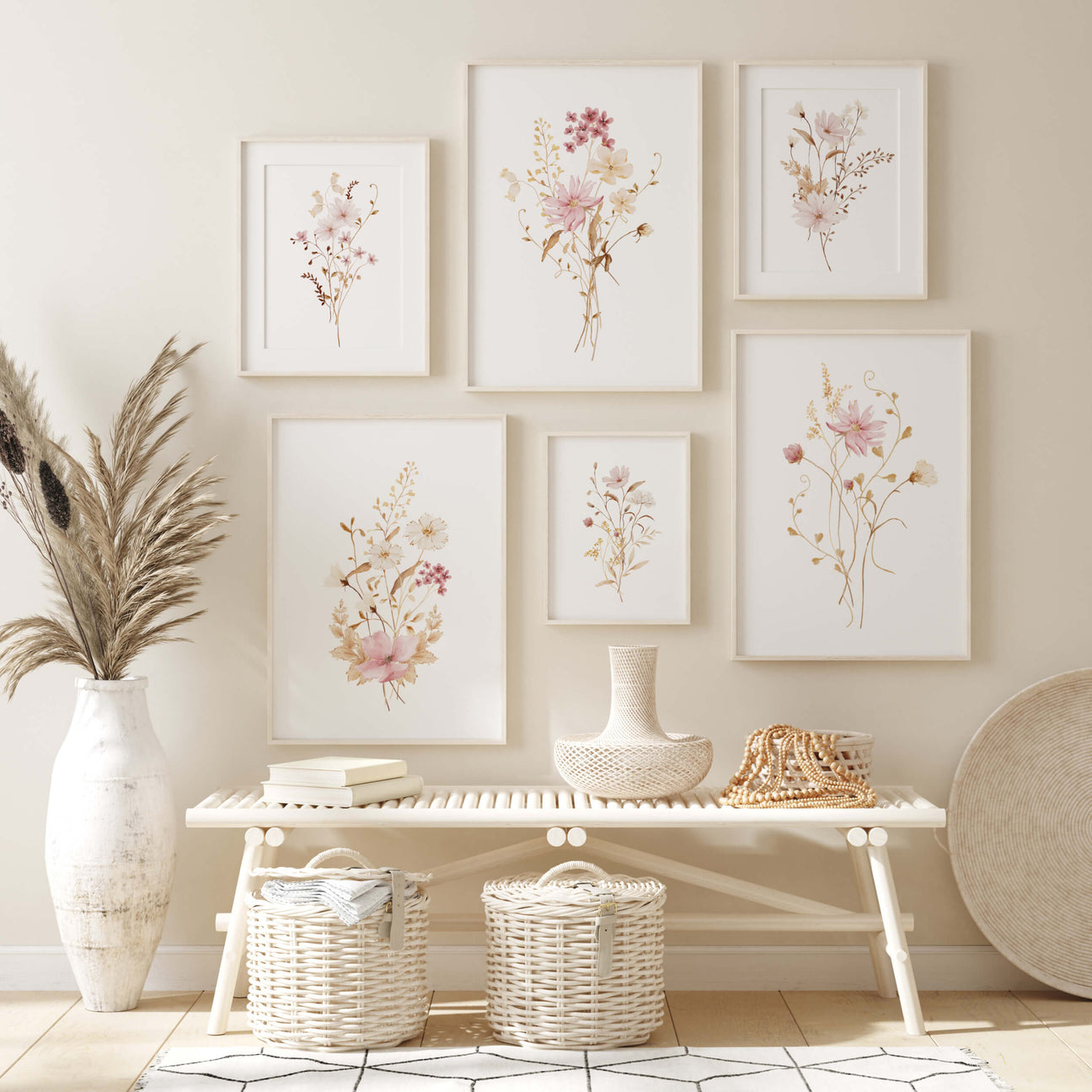 Home print for neutral home decor