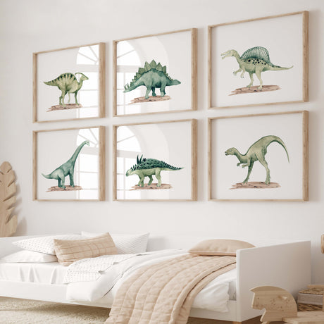 Dinosaur print for toddler room decor