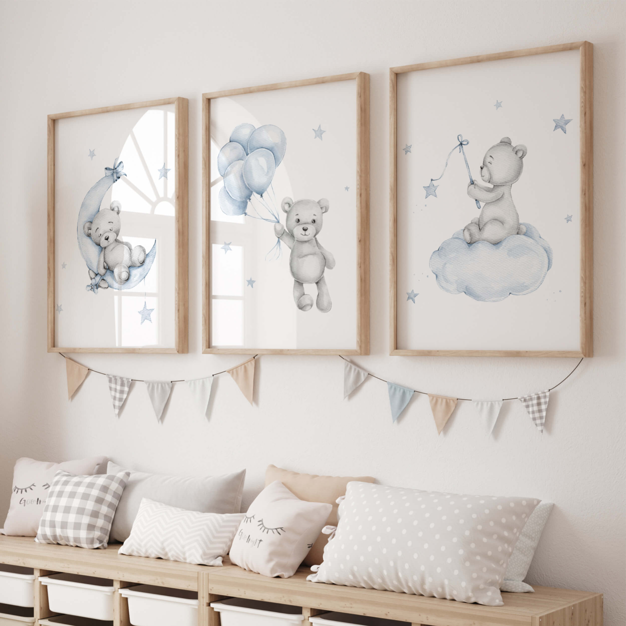 Baby bear room decor best sale